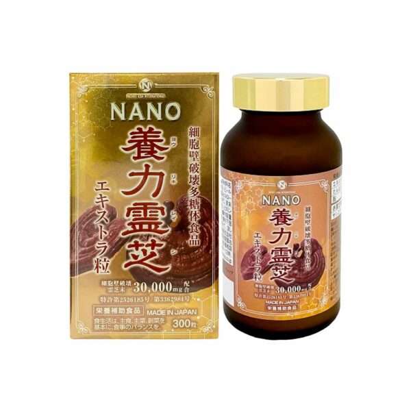 Nấm Linh Chi Đỏ Nichiei Bussan Nourishing Reishi 300 viên