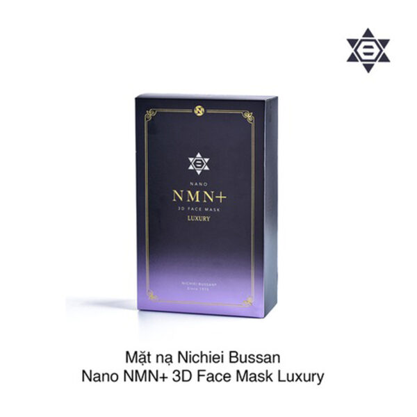 Mặt Nạ Nano NMN 3D Face Mask Luxury - Hộp 8 Miếng - Hình ảnh 2