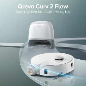 Alternative view of Robot hút bụi lau nhà Roborock Qrevo Curv 2 Flow – Bản Quốc Tế